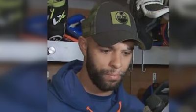 Oilers' Nurse short on words in hilariously boring interview with reporters | Offside