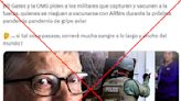 Es falso que Gates y la OMS solicitaran a las fuerzas del orden “capturar y vacunar” a la población