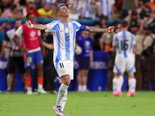 La despedida con título de Ángel Di María con la selección argentina: la sorpresa de sus hijas, el llanto atragantado y el mensaje para Messi