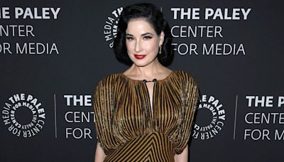 Dita von Teese lifts lid on simple sleeping habit for youthful skin at 51