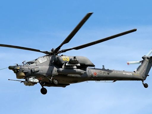 Ukrainian FPV drone hit Russian Mi-28 helicopter in 'historic' feat, source says