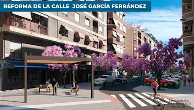 Las obras para convertir en plataforma única la calle José García Ferrández comenzarán en los próximos días