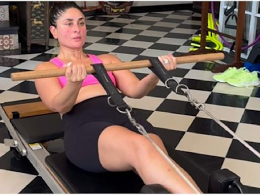 'Pilates girl' Kareena Kapoor Khan leaves no stone unturned during her fitness sesh and THIS video is proof