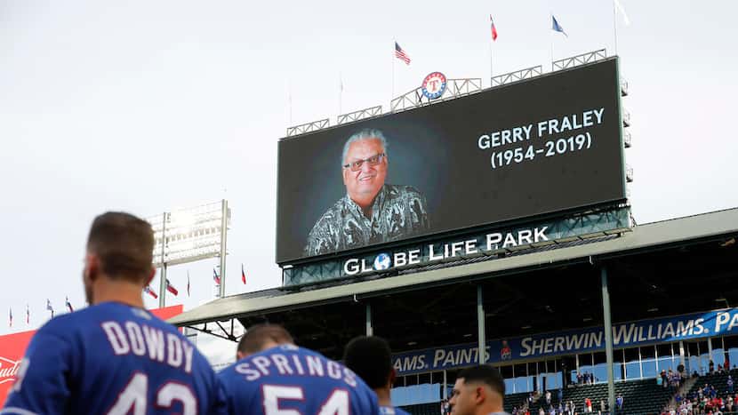 Video: George W. Bush, Ron Washington, others pay tribute to baseball writer Gerry Fraley