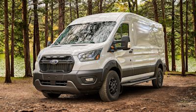 Ford Gave the Transit Trail Van Big Tires That Don't Fit, So Now There's a Recall