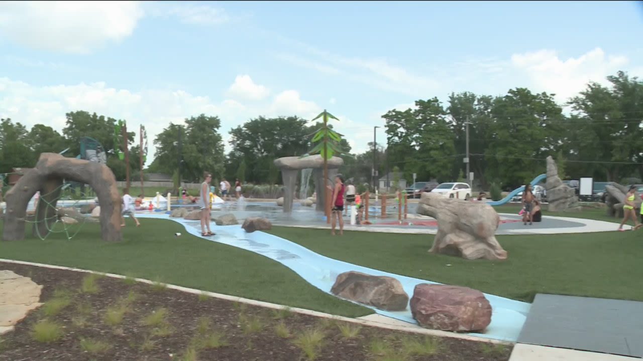 Stay safe from scorching surfaces at splash pads this summer