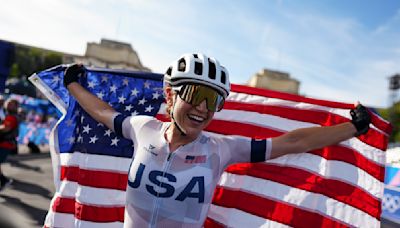 2024 Paris Olympics: Kristen Faulkner stuns in final stretch, upsets field to win road race gold for Team USA