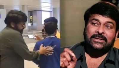 Chiranjeevi SLAMMED For Shoving Airline Employee Who Tried Taking A Selfie With Him | Watch Viral Video - News18
