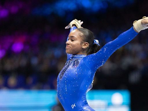How Shilese Jones Dominated Gymnastics After Breaking Her Ankle, Back In A Car Accident