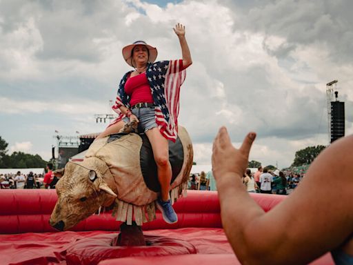 Kid Rock Threw the Party. MAGA Faithful Brought the Joy, Rage and Smirnoff Ice.