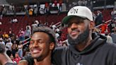 LeBron James' son Bronny is about to become the most polarizing NBA Draft prospect ever