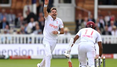 James Anderson strikes twice as England take control of first Test against West Indies at Lord's - Eurosport