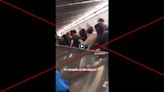 Old video of Rome escalator chaos falsely shared as Israelis 'fleeing' Iran attack