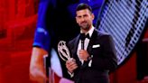 Djokovic recibió el Premio Laureus al deportista del año por quinta edición