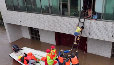 Dozens dead as tail end of Typhoon Gaemi lashes China