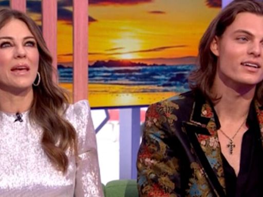 The One Show viewers all say the same thing about Liz Hurley and 'lookalike son'