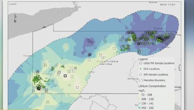 Researchers in Pittsburgh discover large source of lithium in Pennsylvania