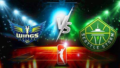 Wings vs Storm WNBA prediction, odds, pick