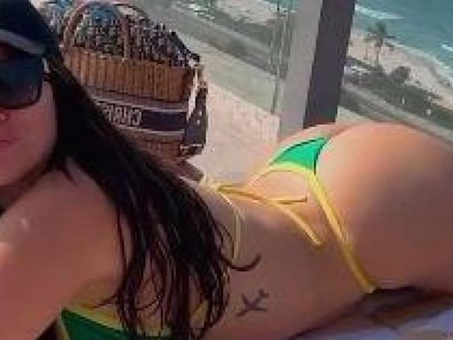 El último vídeo de Wanda Nara en las playas de Brasil tira abajo las redes: "Río está prendido"