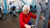 At 98, this Virginia Beach woman still hits the gym. And she does it in a sweater and dress pants.