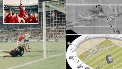 Did Geoff Hurst's goal in the 1966 World Cup final cross the line?