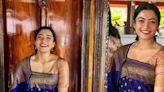 Rashmika Mandanna’s Blue Coorgi Saree Look Is The Perfect For Your BFF’s Wedding - News18