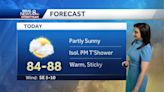 Summerlike Tuesday, higher rain chances Wednesday in south-central Pennsylvania