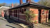 Inside train station abandoned since 1950s - you can buy it for just £40k