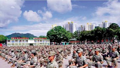 ﻿第十七屆香港青少年軍事夏令營結業 展示訓練成果