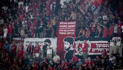 Hapoel Jerusalem unveils new soccer jersey honoring the memory of Hersh Goldberg-Polin - Jewish Telegraphic Agency