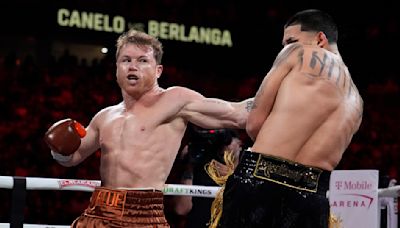 Canelo Álvarez outclasses Edgar Berlanga to retain super middleweight belts in unanimous decision