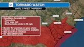 Tornado Watch until 7 p.m. for much of SC