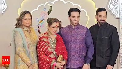 Anant Ambani-Radhika Merchant Wedding: Shatrughan Sinha’s wife Poonam Sinha and sons Luv and Kussh Sinha arrive without Sonakshi Sinha and...