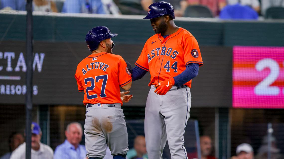 Jose Altuve, Yordan Alvarez named starters for 2024 American League All-Star team