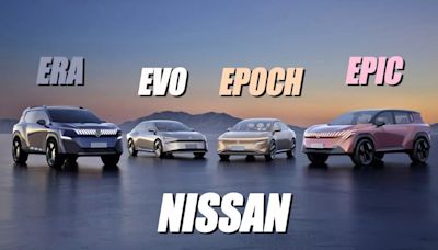 Nissan在北京車展推出四款電動概念車 宣告2026年推出五款量產車型