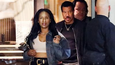 Lionel Richie, 74, and girlfriend Lisa Parigi, 34, enjoy dinner date in Los Angeles