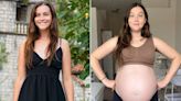 Woman Shows What 60-Lb. Weight Gain During Pregnancy Looks Like in Before and After Photos (Exclusive)