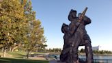 Stockton Fire honors fallen firefighters at site of memorial’s new Victory Park home