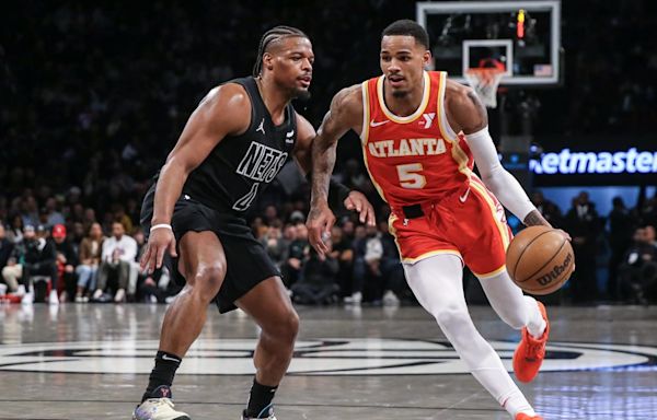 NBA Trade Idea Sends Hawks' Dejounte Murray to Nets