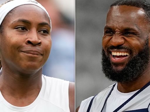 Coco Gauff's TikTok Video With Fellow Team USA Flag Bearer LeBron James Is Gold