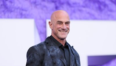 Christopher Meloni Looks Dapper During Rare Outing With Wife