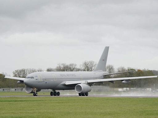 Royal Air Force VIP plane ‘nearly hit illegal drone at 200mph’ as it landed at military runway