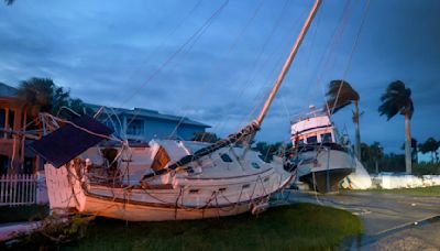 Hurricane Milton Flings Boats Inland, Aggressive Alligators Onto Flooded Streets