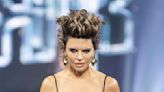 Lisa Rinna rocks bodysuit with leopard-print coat – and big hair! – for fashion week