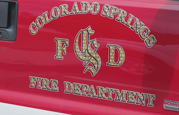 CSFD on the scene of a structure fire north of downtown Thursday afternoon