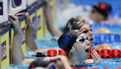 Gretchen Walsh sets a world record and Katie Ledecky secures her 4th trip to Olympics at U.S. trials