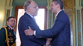 El presidente Santiago Peña recibe cartas credenciales del nuevo embajador de Argentina en Paraguay