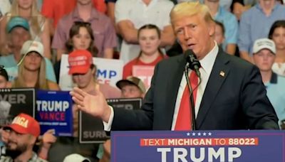 'I Took A Bullet For Democracy,' Says Former US President Donald Trump In 1st Rally Address After Pennsylvania...