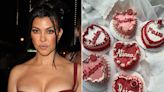 Kourtney Kardashian Shares a Look at Sweet Valentine's Day Cakes Crafted for Her Kids: See the Photo!