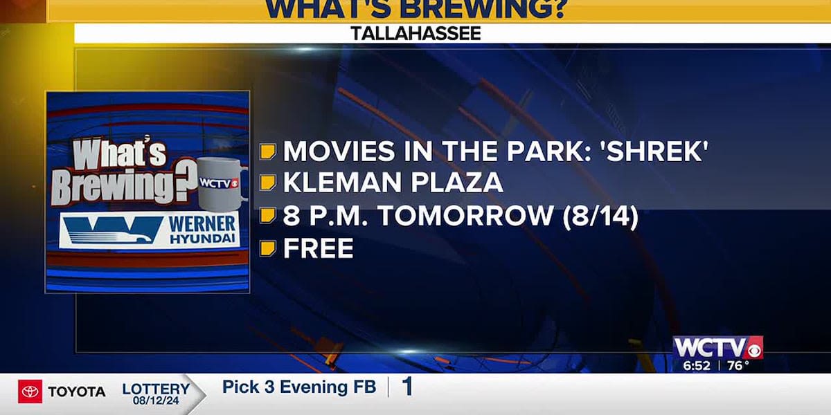 What’s Brewing - Movies in the Park: ‘Shrek’